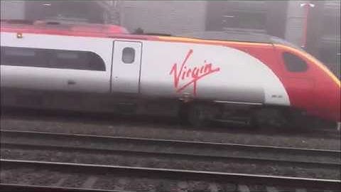 Trains at Stafford WCML 30/12/16 (New Year Special)