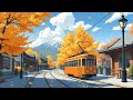 Autumn Train Vibes 🚂 Lofi Jazz & Chill Beats 🍂 Cozy Coffee Mix to Relax & Focus