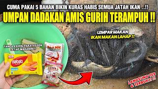AMPUHNYA RESEP DADAKAN PELET JITU NABATI !! BIKIN IKAN MAKAN LAHAP & KURAS HABIS JATAH IKAN ❗❗