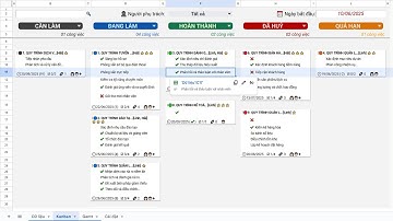 Google Sheets || Theo Dõi Dự Án, Công Việc Hoàn Toàn Không Code (V6)