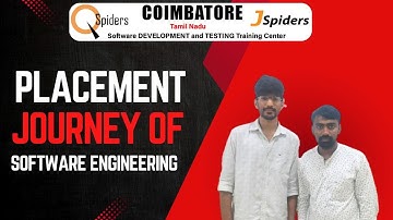 Success story of OUR STUDENTS as software engineers at QSpiders Coimbatore...