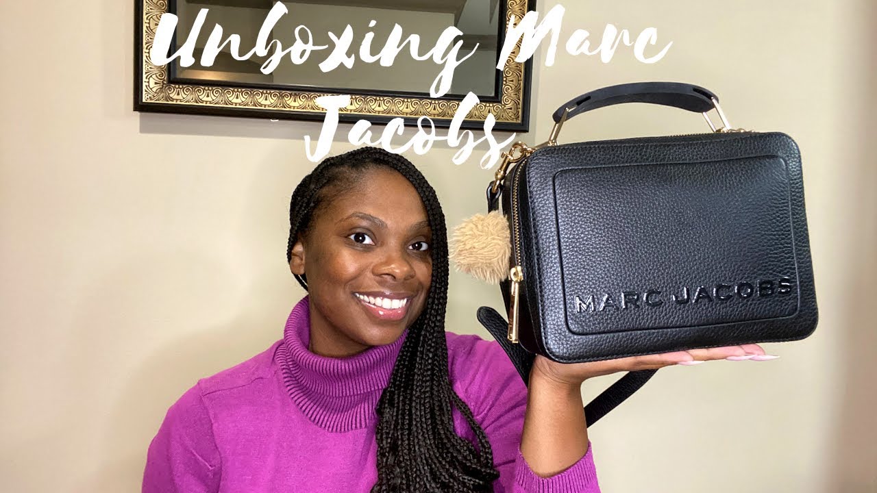 UNBOXING THE DESIGNER MARC JACOBS SNAPSHOT BAG