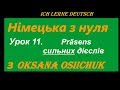 Präsens сильних дієслів у німецькій мові