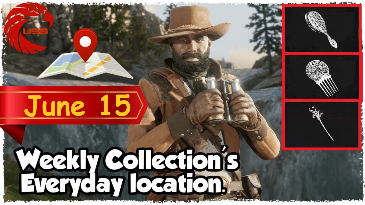 June 15 Red Dead Online Weekly Collection - RDR2 Weekly Collections Location For Madam Nazar