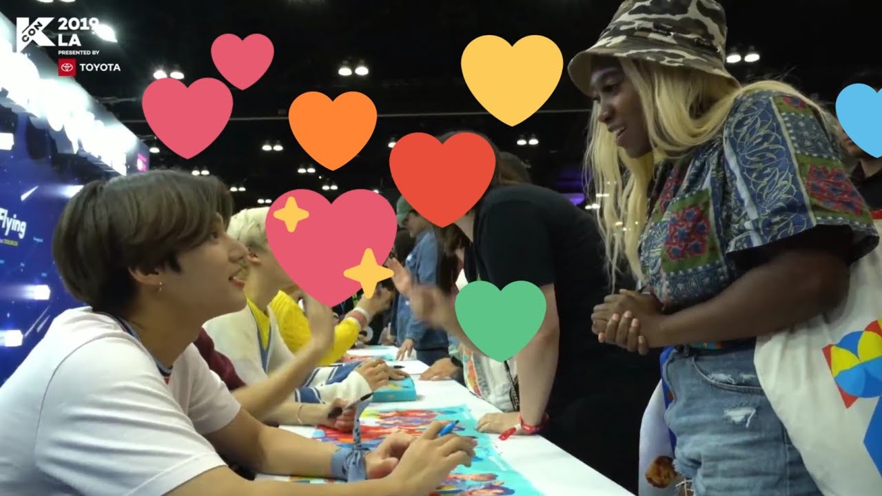 STORY TIME! I Had A Mini-Fansign With ATEEZ (with footage!) - YouTube