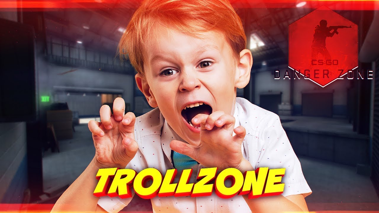 ⁣ЗАТРОЛЛИЛ ШКОЛЬНИКА В РЕЖИМЕ DANGER ZONE! - TROLLZONE (ТРОЛЛИНГ В CS:GO)