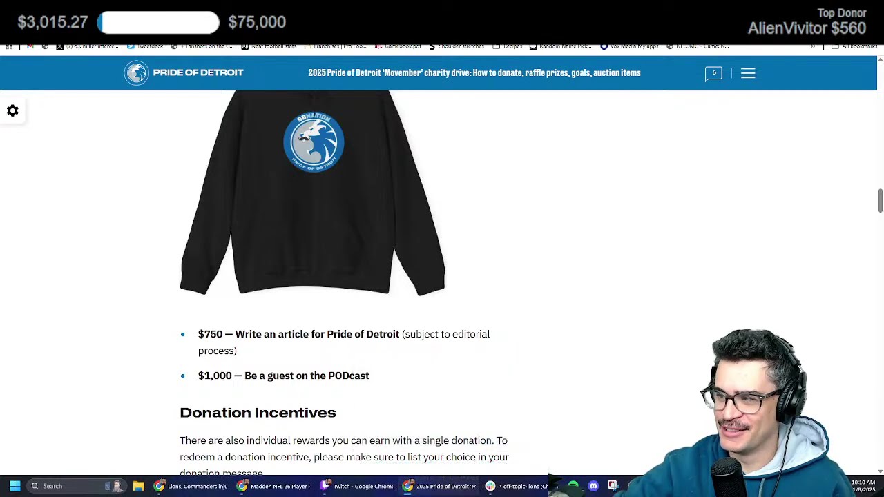 Lions vs. Commanders preview: Madden 26 simulation (with giveaways!)