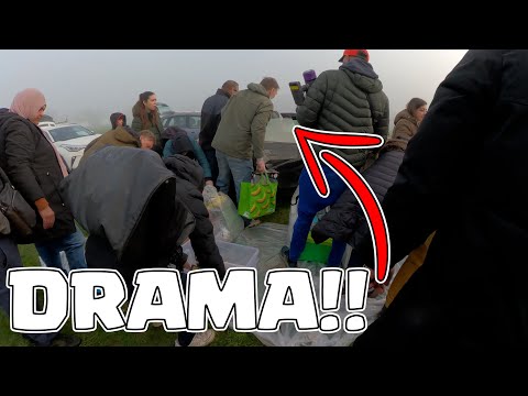 £40 Vintage Gaming Console Causes DRAMA !! Car-Boot Sale Hunting