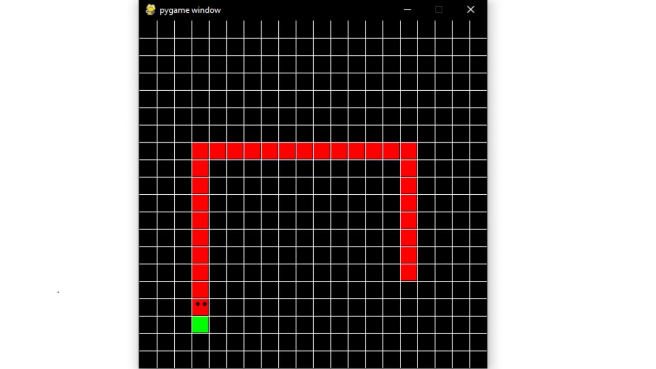 Змейка на pygame