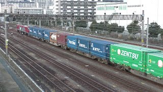 【JR貨物】５０５２レ ＥＨ５００-６９ ２２Ｇ１海コン１4個積載
