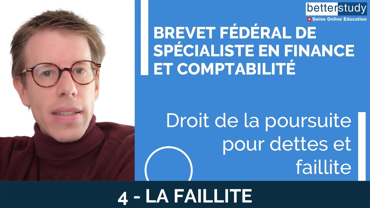 Droit suisse de la poursuite pour dettes et la faillite : La Faillite