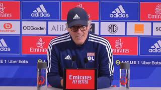 " Certains joueurs doivent prendre davantage de responsabilités " Laurent Blanc  Montpellier - OL