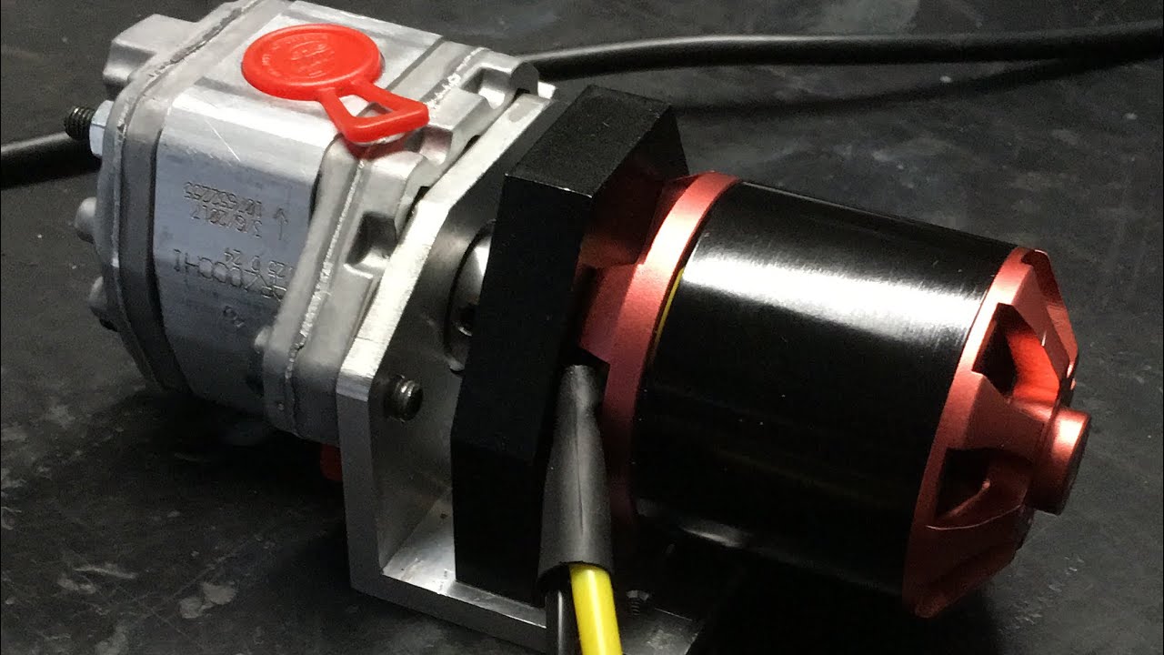 Pompa brushless oleodinamica RC escavatore CNC
