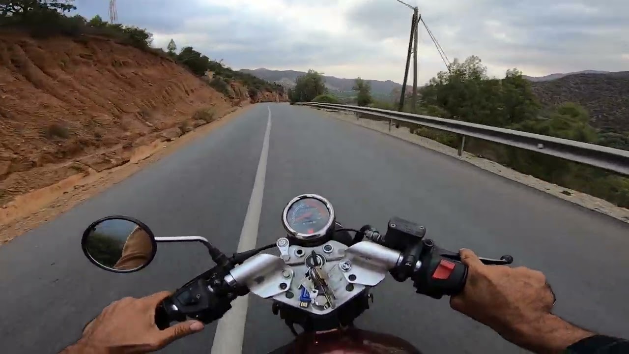 Chilling ride 2025 , mountain roads .