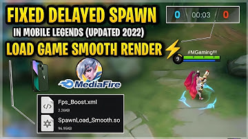 Updated! Fix SPAWN DELAY Issue In Mobile Legends Tips & Tricks [ Patch Neymar ] “100% Smooth Load”