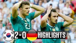 Korea Republic vs Germany  2-0 - Goals Highlights - 2018 FIFA World Cup