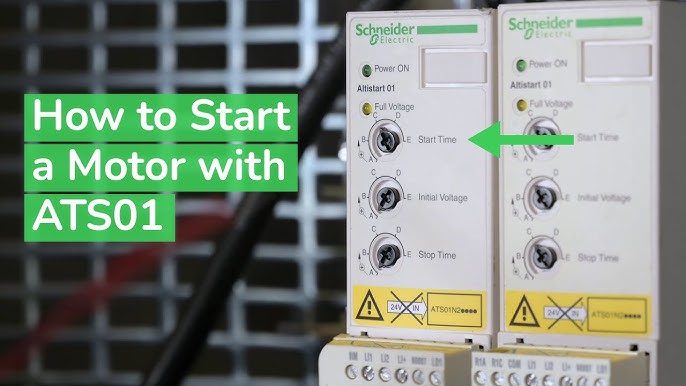 Schneider Electric Sanftanlasser 4KW,3x380-415V,9A ATS01N209QN