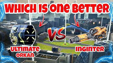 [WR] 🔥 New Weapon Ultimate Orkan VS Inginter Weapon Comparison |War Robots|