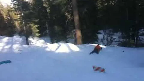 Sled Jump In Tahoe