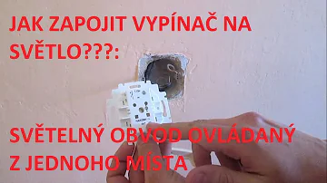 Co je jednopólový vypínač?