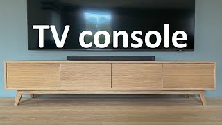 MidCentury Modern TV Console | DIY