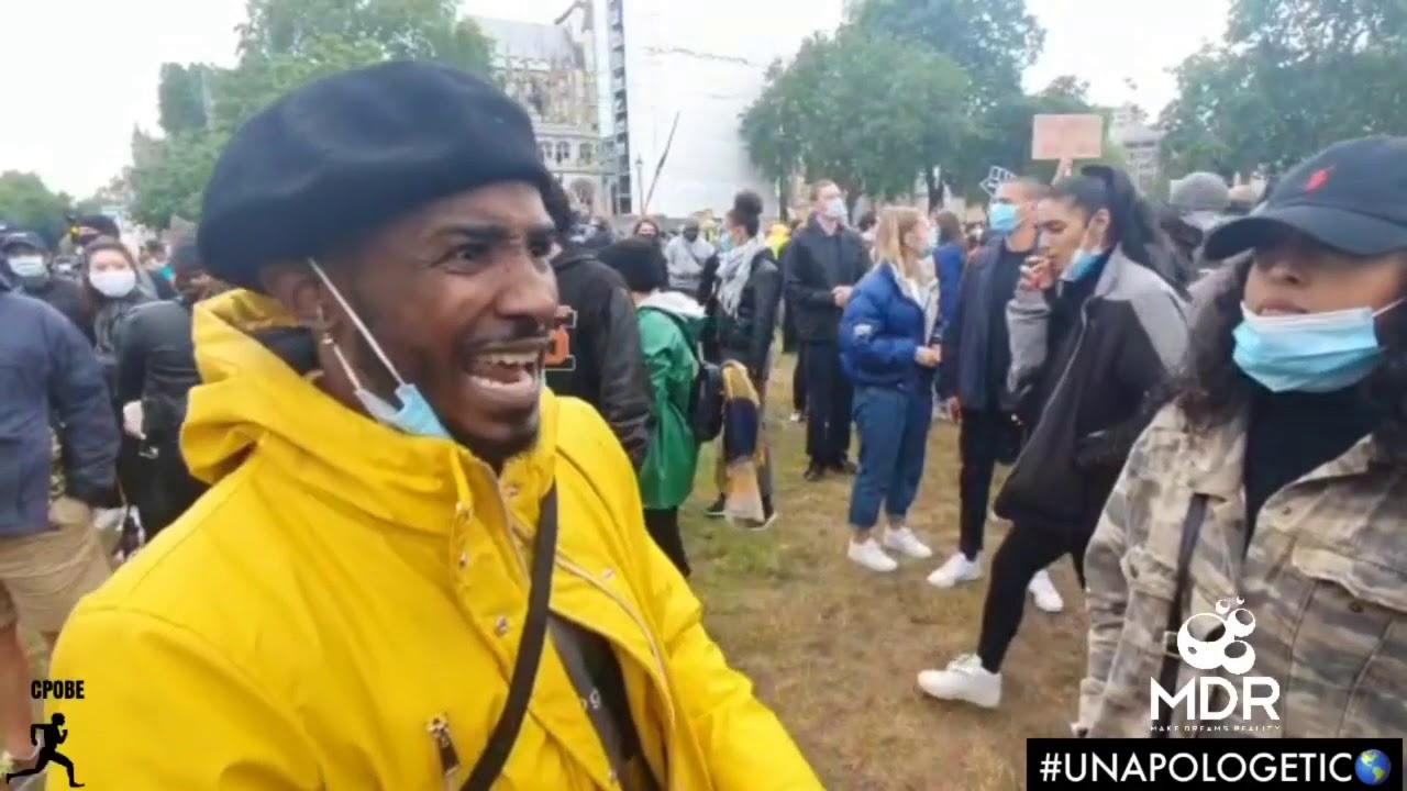 CHRIS PREDDIE OBE SPEAK ON HOW HE FEELS ABOUT THE PROTEST TODAY AT ...