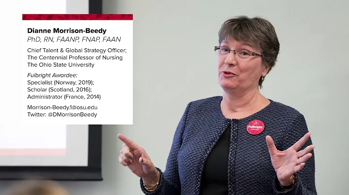 Dianne Morrison-Beedy - Fulbright Reflection