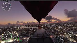 #FS2020 - Santa Hot Air Balloon over London Bridge screenshot 5