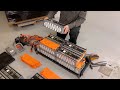Im building a 196 prismatic cell battery to my house from a crashed VW E-UP Part 1