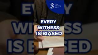 Every Witness Is Biased! Be Prepared! #law #lawyer #trials #witness #lawsuit