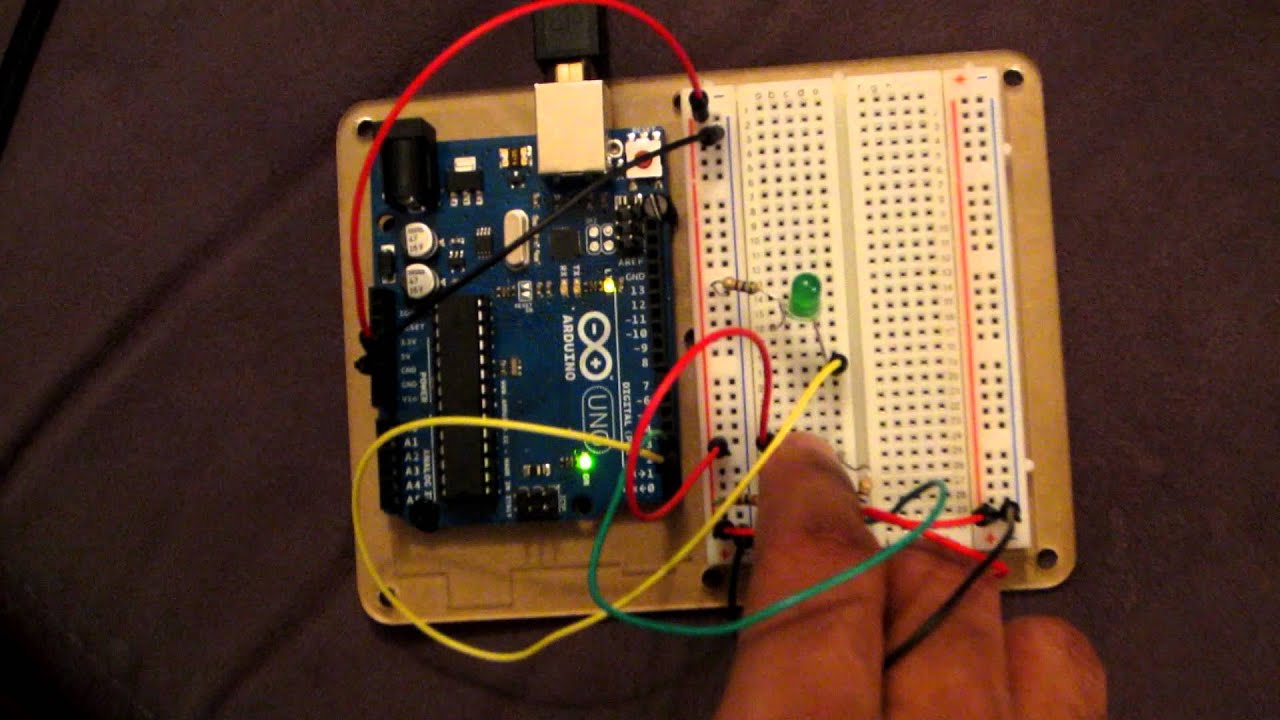 Switch and LED Circuit with Arduino YouTube