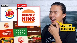 KEREN BANGET ANJIM! Bedah Rebrand & Desain Logo Baru BURGER KING