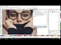 Tutorial dasar inkscape  vector portrait