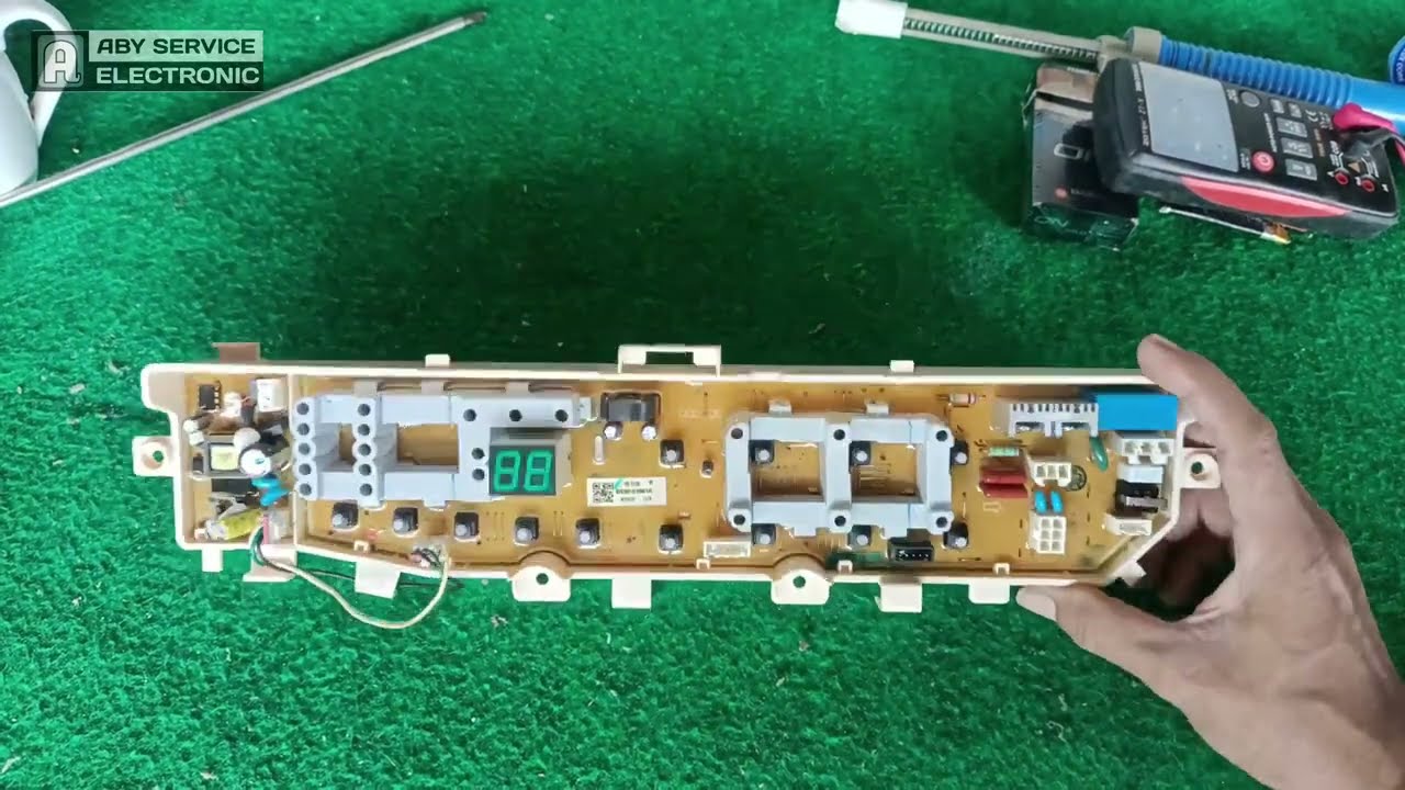 MESIN CUCi SAMSUNG TOP LOADING TIDAK MAU DI START || semua tombol hidup