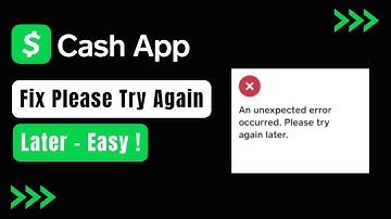 How To Fix Cash App Please Try Again Later ! (2023)