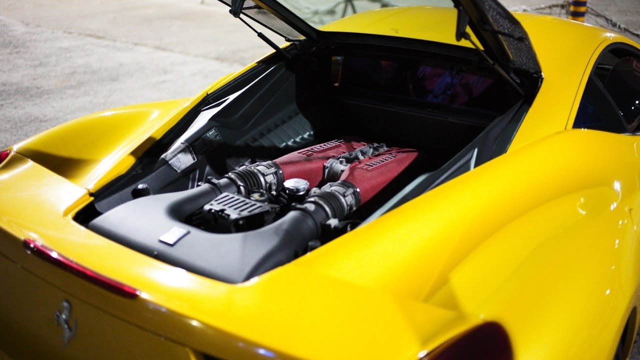 페라리 458 이탈리아 야간 POV (Ferrari 458 ITALIA)