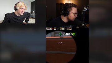 xQc Reacts to OhnePixel flexing his Skins in csgo