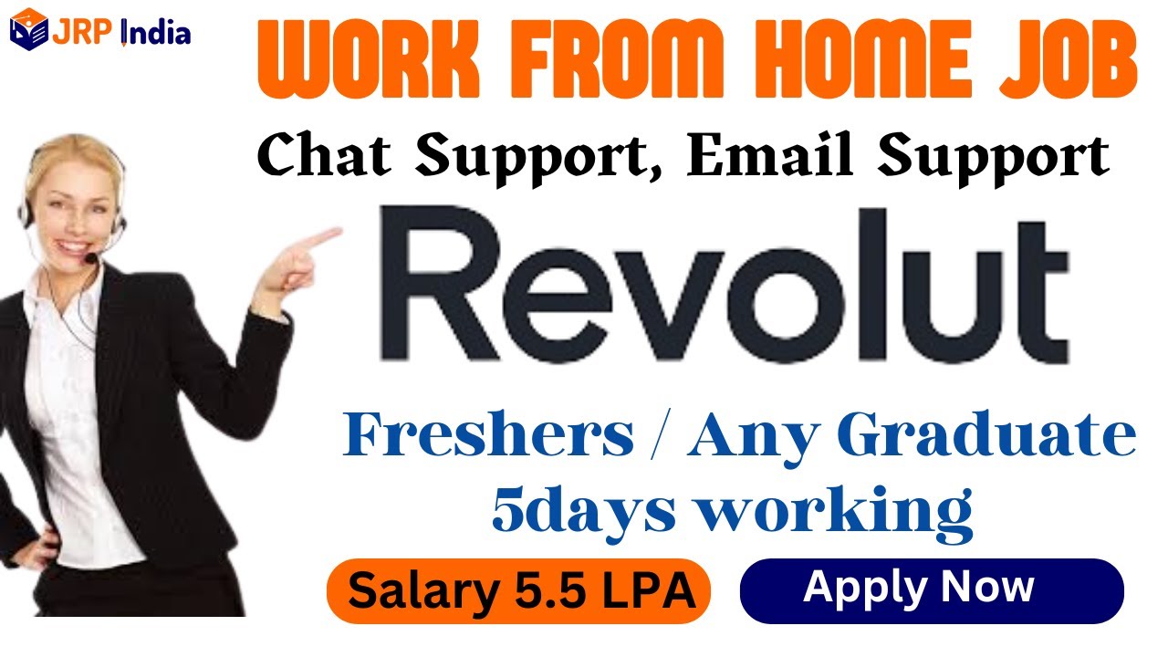 Revolut Work From Home Freshers | Chat & Email Process | No Target ...