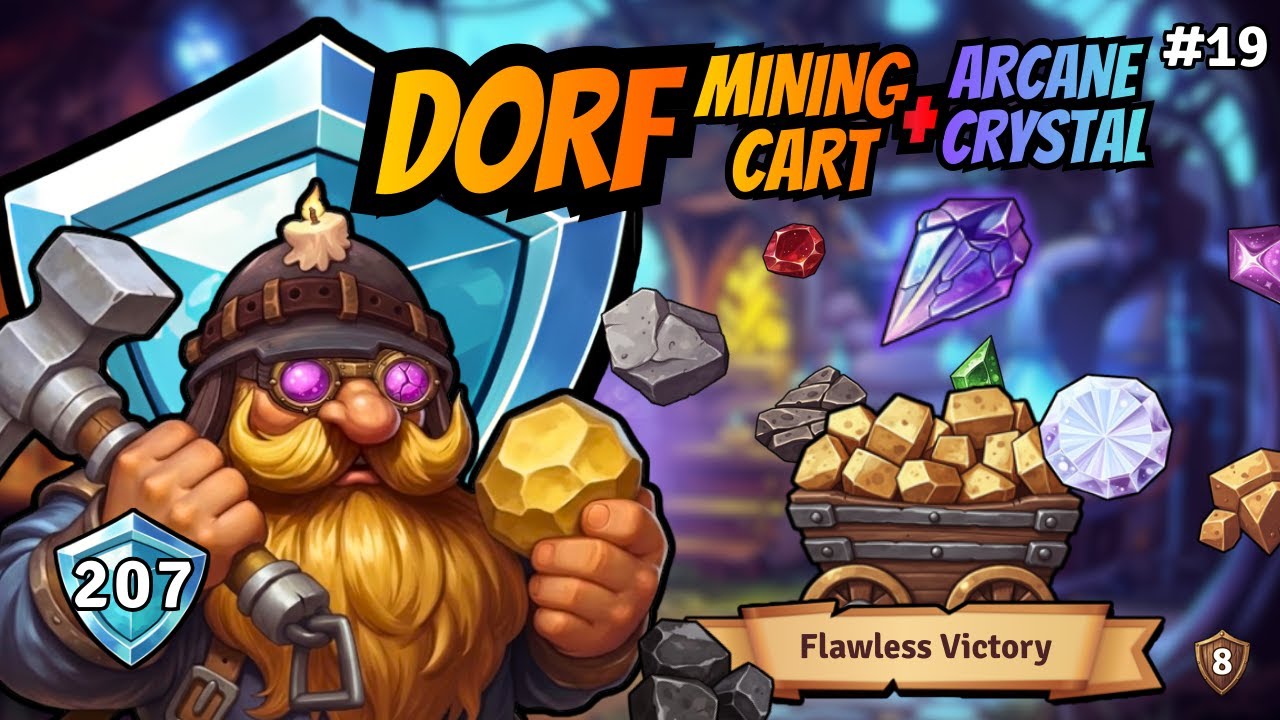 DORF MINING CART e ARCANE CRYSTAL | Backpack Brawl - Progressão para LIGA COMPETIVIA #19