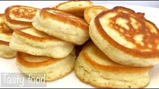 Fluffy Pancakes! You will not find a simpler and tastier recipe! My Secret of Lush Pancakes!