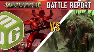 Blades of Khorne vs Skaven Age of Sigmar 3rd Edition Battle Report Ep 201