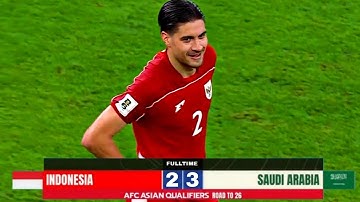 FULL HIGHLIGHT INDONESIA VS SAUDI ARABIA !! WORLD CUP QUALIFIERS ROUND 4 | Fans Camera