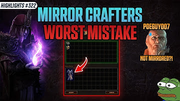 When PoE Mirror Crafter Accidentally Trades the Perfect Item