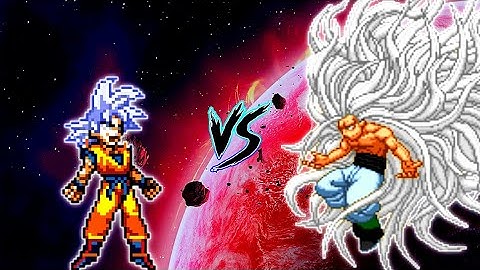 Son Goku DBS V7 OP (all form) VS Goku SSJ Infinity Ultra Instinct in Jump Force Mugen