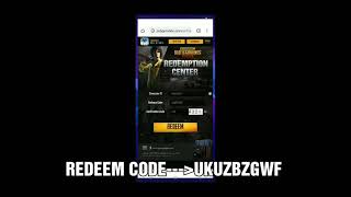 PUBG REDEEM CODE FREE FOR GET 200 POPULARITY PUBG screenshot 4