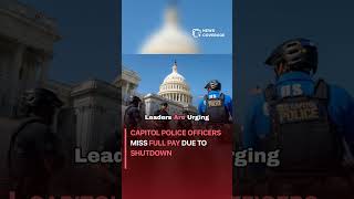Capitol Police Officers Miss Full Pay Due to Shutdown #politics