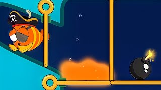 Fishdom Mini Game | Save The Fish 🐠🐟 Pull The Pin Gameplay 🎯🎮 screenshot 5