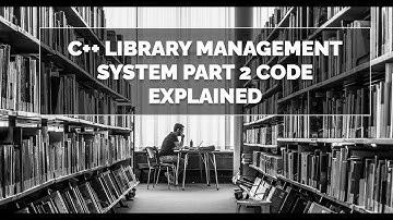 Library management system part 1| Explained the output