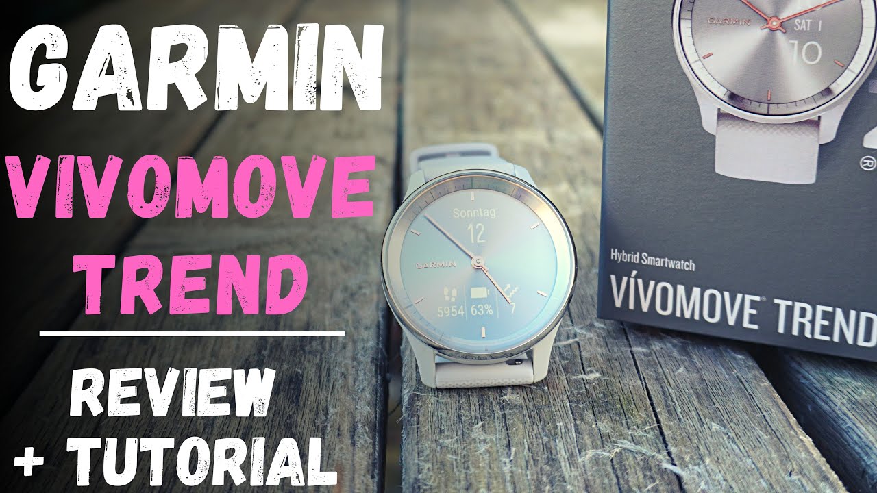 Garmin Vivomove detailed - YouTube