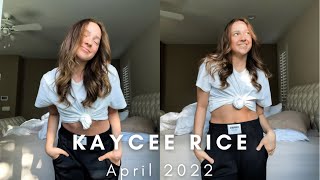 Kaycee Rice TikTok Compilation | April 2022